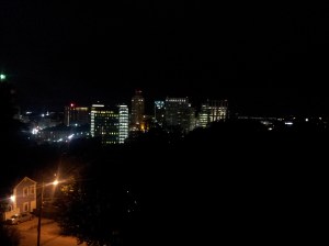 Prospect Park at night